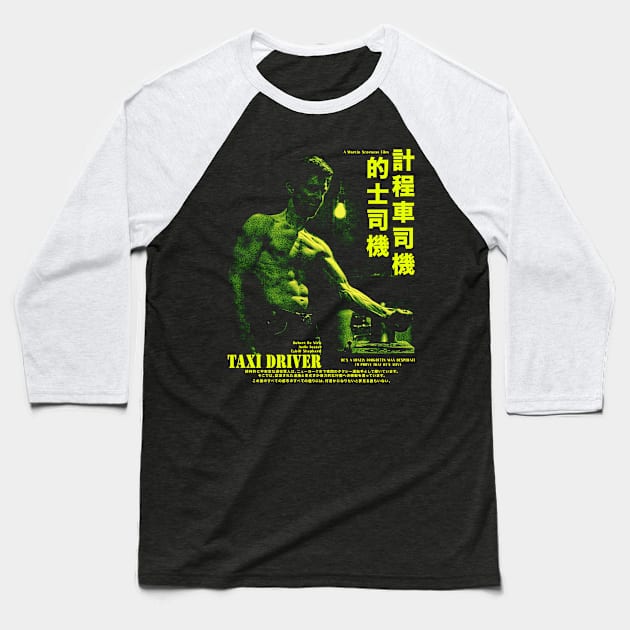 Taxi Driver - Robert De Niro Baseball T-Shirt by Chairrera